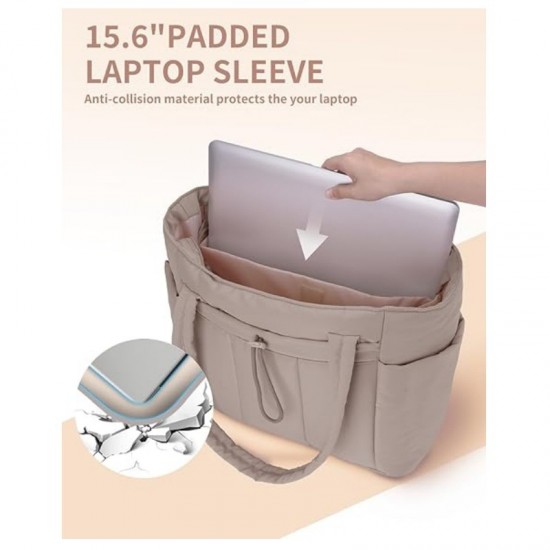 New tote bag, women's handbag, lightweight and portable travel bag, quilted shoulder bag, casual handbag