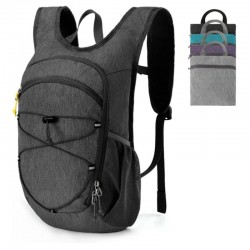 Outdoor bicycle water bladder backpack, large capacity, lightweight cycling bag, nylon hiking and mountaineering sports backpack