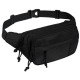 Large capacity multi-functional sports waist bag, multi-layer design, mobile phone storage, crossbody bag, Oxford cloth casual bag