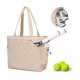 Tennis tote bags with shoe compartments, extra large quilted peaks, waterproof and lightweight, suitable for tennis