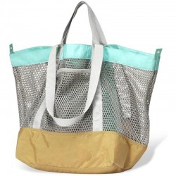 New style popular large capacity shoulder bag, summer mesh bag, women's bag, Korean style handbag, versatile casual bag