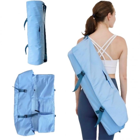 In stock new yoga bag, yoga mat back bag with adjustable mat strap, casual fitness bag, sports bag