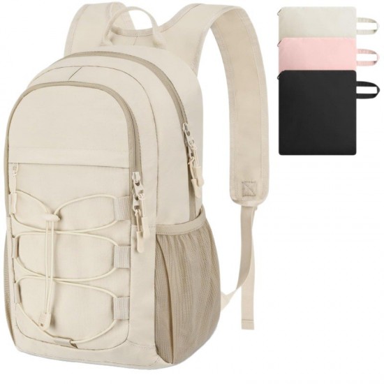 Women's and men's hiking backpack, 15 liter lightweight packable travel backpack, small travel backpack