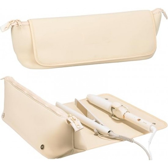 New direct-fired heating rod storage bag, outdoor travel portable insulated hair styling bag, hot-selling curling iron bag