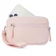 In stock hot-selling large capacity pleated square handbag, transparent PVC window coin purse clutch