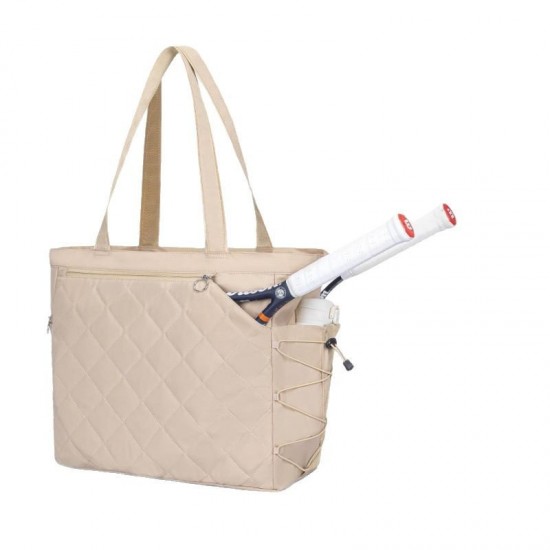 Tennis tote bags with shoe compartments, extra large quilted peaks, waterproof and lightweight, suitable for tennis