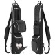 New baseball bat bag with fence hooks and adjustable shoulder straps suitable for baseball, softball, and T-bats