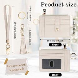 In stock, European and American genuine leather women's wrist ultra-thin card holder, top layer cowhide, multi-card slot, document hook, bank card holder