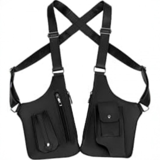 Style Personalized Outdoor Vest Bag Trendy Brand New Sports Casual Backpack Cool and Stylish Chest Hanging Bag