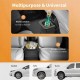 Car trash can with lid, leak-proof storage bag, waterproof trash can, multi-purpose car trash can