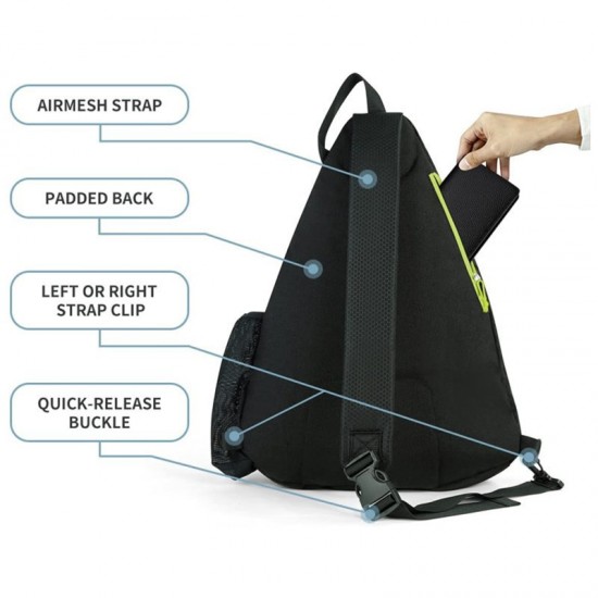 In stock Peak ball bag for men and women, adjustable strap bag with fence hook for Peak balls