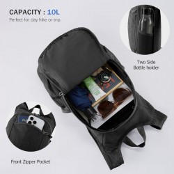 In Stock New Folding Bag Outdoor Sports Bag Lightweight Hiking Backpack Travel Bag Casual School Bag Backpack