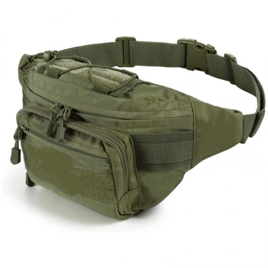 Military enthusiast multi-functional tactical waist bag, men's and women's outdoor leisure chest bag, mobile phone bag, sports crossbody bag
