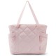 In stock new women's handbag, cotton plaid handbag, quilted stuffed bag, women's handbag for travel