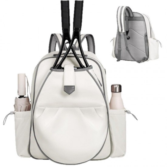 New women's tennis bag, waterproof tennis suspender crossbody bag, can hold 2 tennis rackets