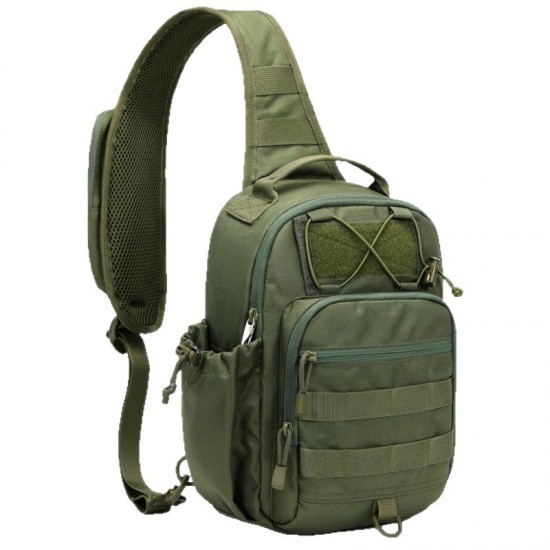 Outdoor casual sports chest bag, multi-functional single shoulder crossbody bag, cycling mountaineering chest bag, tactical single shoulder bag