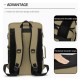 Outdoor backpack, sports backpack, multi-functional lightweight schoolbag, large capacity computer bag, travel backpack
