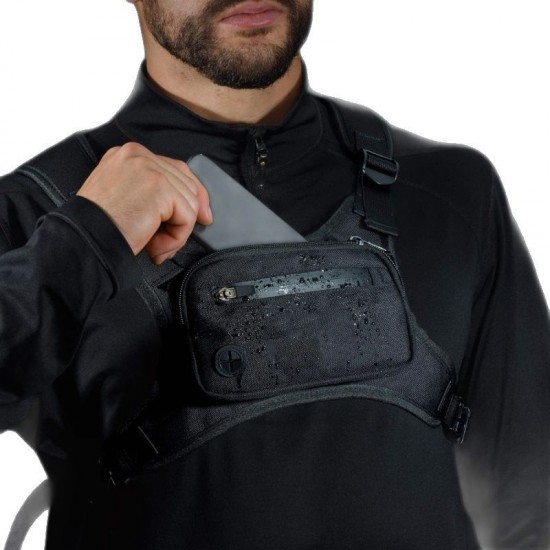 Outdoor chest bag for men, multi-functional training, running, hiking, fitness bag, tactical bag