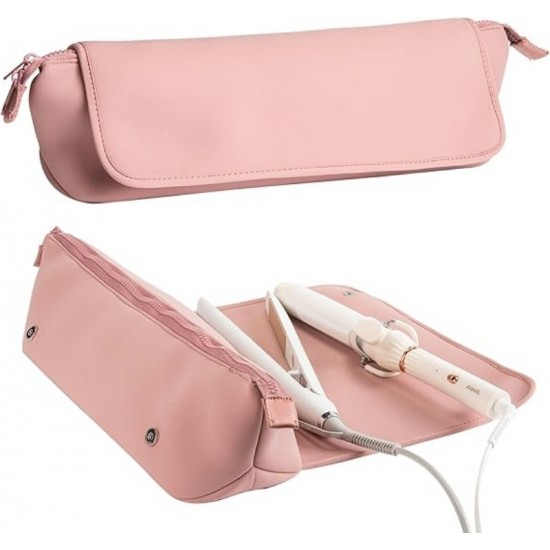 New direct-fired heating rod storage bag, outdoor travel portable insulated hair styling bag, hot-selling curling iron bag