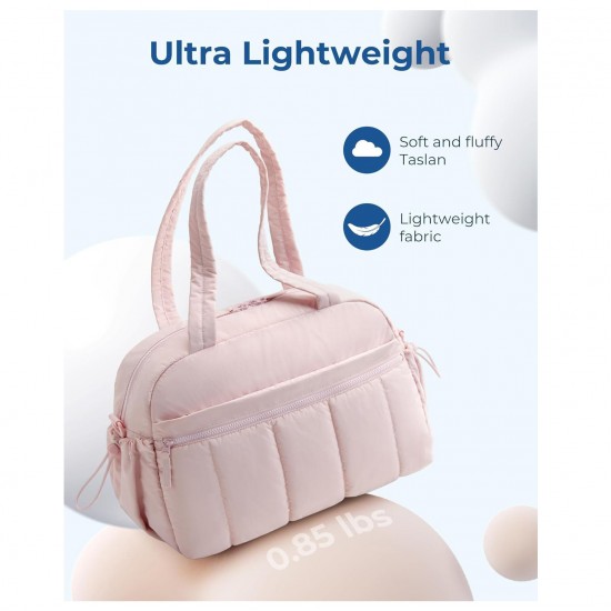 E-commerce women's handbag, travel bag, large capacity dry and wet separation waterproof sports gym bag, cotton-padded down bag