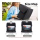 In stock outdoor laptop sunshade, computer privacy cover, foldable portable laptop protective case