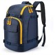 Double-shoulder ski boot bag, 50L ski boots, nylon waterproof helmet, goggles, ski backpack with skis