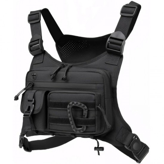 In stock new vest bag, outdoor chest bag, running and cycling tactical backpack