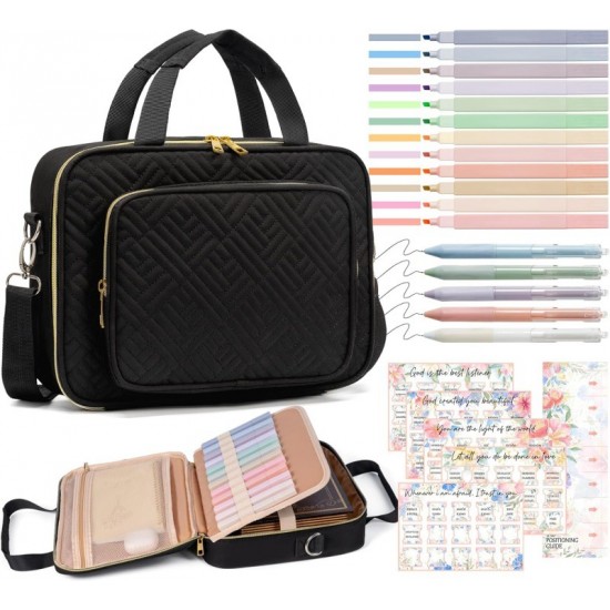 Hot-selling travel notebook bag, large capacity book suitcase, various classification portable bag