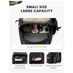 Outdoor casual sports chest bag, multi-functional single shoulder crossbody bag, cycling mountaineering chest bag, tactical single shoulder bag