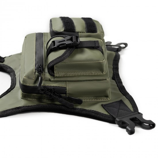 Hot-selling CS outdoor tactical chest bags, running hydration sports chest bags, men's chest bags