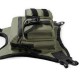 Hot-selling CS outdoor tactical chest bags, running hydration sports chest bags, men's chest bags