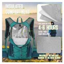 Outdoor sports backpack, hiking cycling mountaineering travel backpack, large capacity waist support portable backpack, hot-selling item