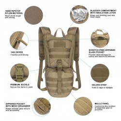 New outdoor drinking bag, water bladder, tactical water bladder backpack, cycling, running, mountaineering water bladder, portable and foldable