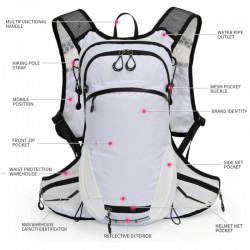 New outdoor cycling backpack, men's three-way bike, summer outdoor travel mountaineering bag, women's hiking camping backpack