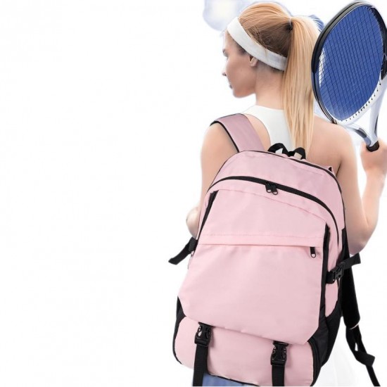 Tennis storage bag for men and women, tennis backpack with independent shoe box and insulated pocket