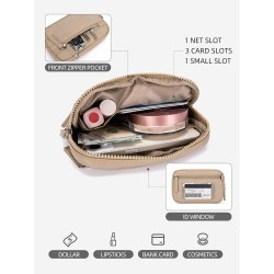 In stock hot-selling large capacity pleated square handbag, transparent PVC window coin purse clutch