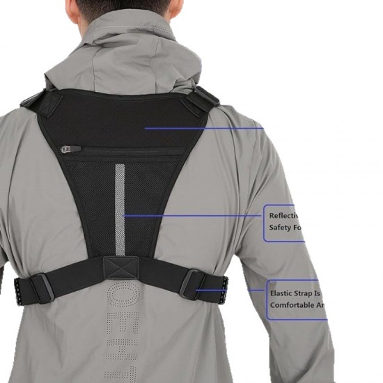 In stock new vest bag, outdoor chest bag, running and cycling tactical backpack