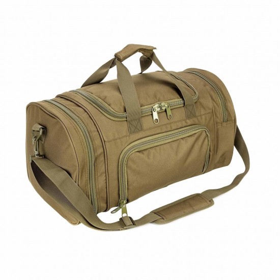 Hot-selling men's fitness duffel bag, sports duffel bag with shoe compartment, portable tactical travel bag