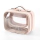 In stock transparent cosmetic bag, travel cosmetic bag, waterproof toiletry bag, large capacity open storage bag, etc.