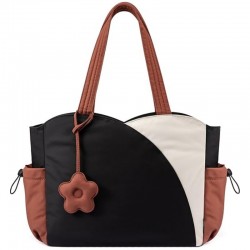 New women's handbag, teacher/nurse pufferfish work bag, travel/daily handbag with cup holder