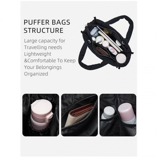 New style fashionable women's quilted cross-body bag, quilted wallet, lightweight shoulder bag, fluffy bag, handbag