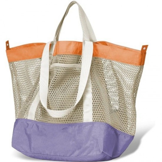New style popular large capacity shoulder bag, summer mesh bag, women's bag, Korean style handbag, versatile casual bag