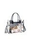 Transparent handbag, stadium event transparent wallet, women's thick PVC shoulder bag, suitable for concerts