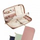 Fashionable portable jewelry travel bag for anti-tangling necklace, earring, ring, and bracelet storage during travel