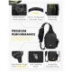 Outdoor casual sports chest bag, multi-functional single shoulder crossbody bag, cycling mountaineering chest bag, tactical single shoulder bag